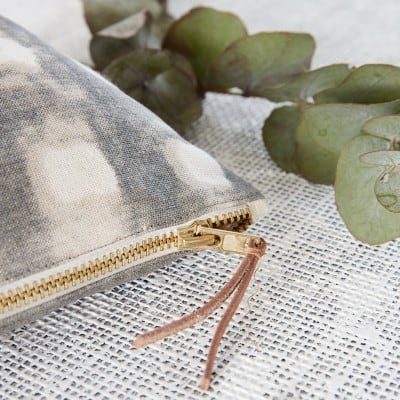 Make-Up-Tasche, Grau| 23x16